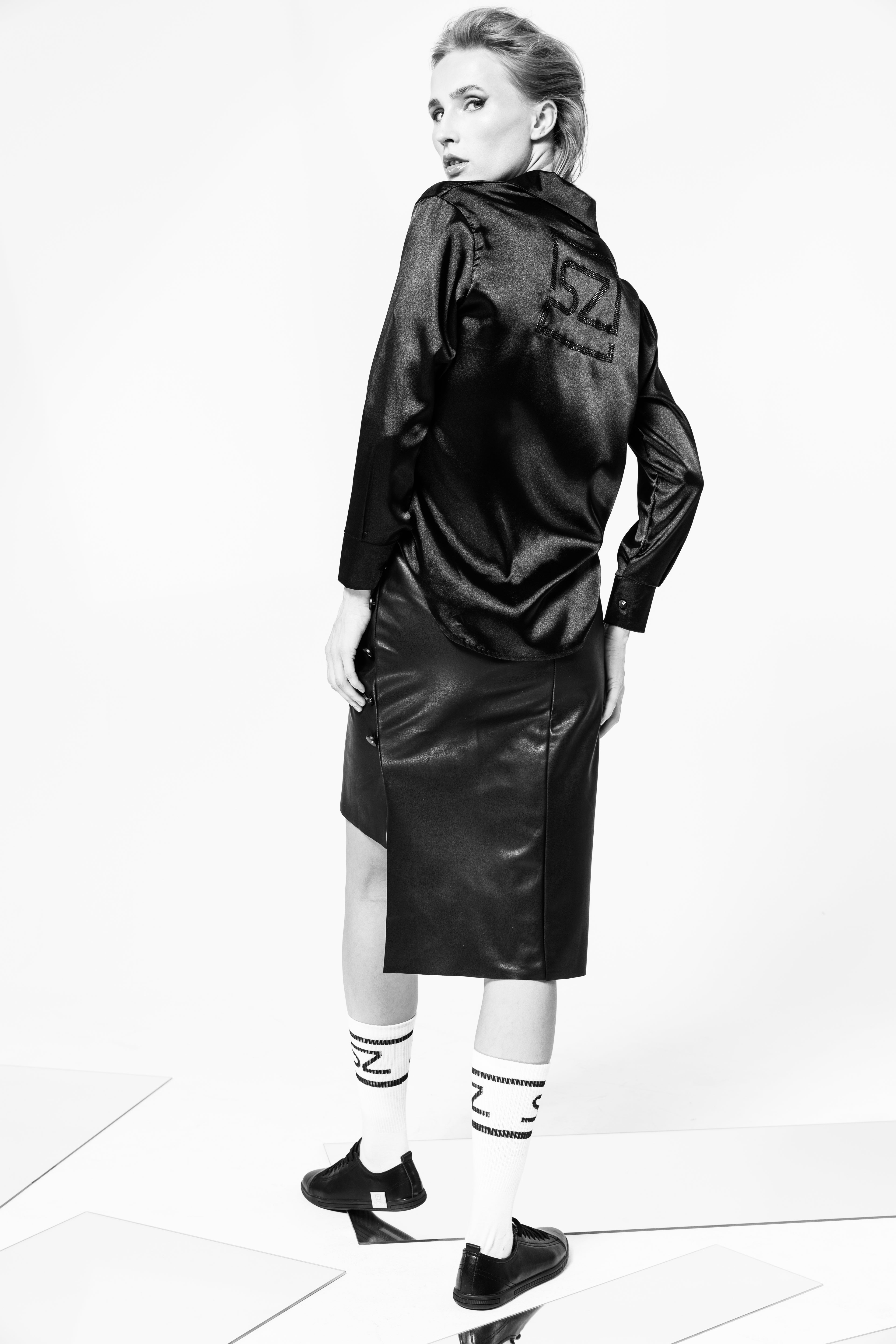 Satin Dress Shirt