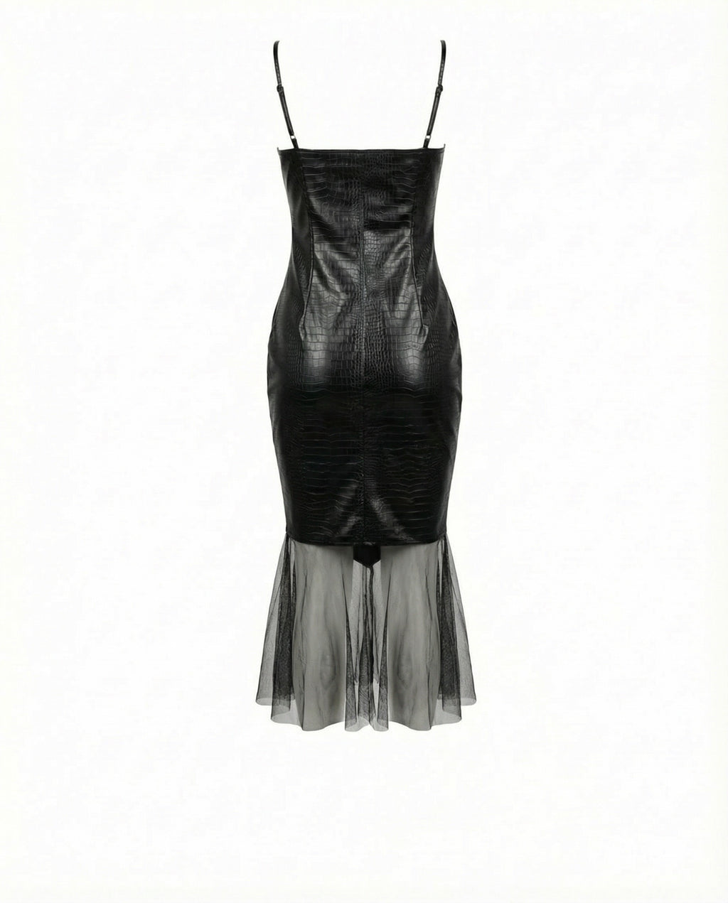 SZ Sheer Leather Dress