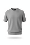 Zartosht Grey Cashmere T-Shirt