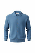 Zartosht Blue Cashmere Cardigan