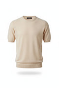 Zartosht Beige Cashmere T-Shirt