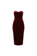 SZ Long Velvet Dress