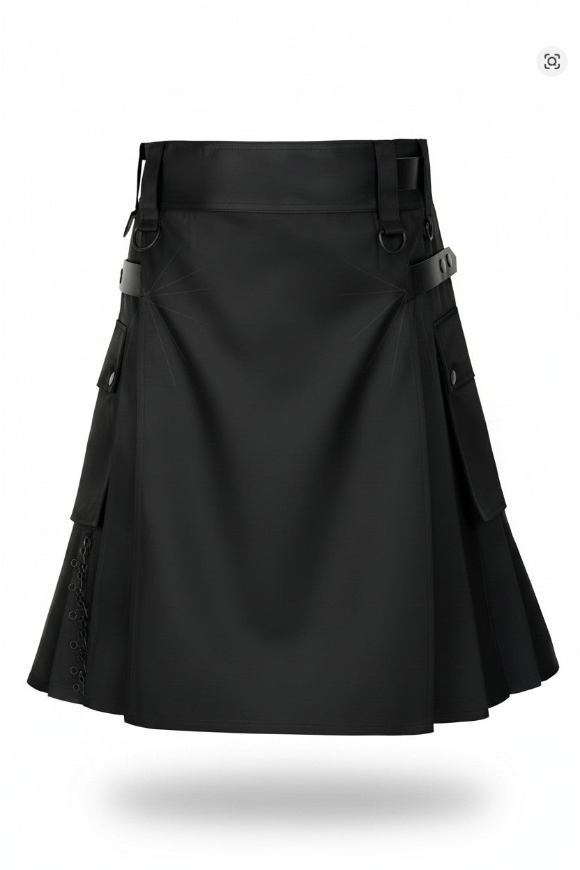 Black SKIRT on a white background