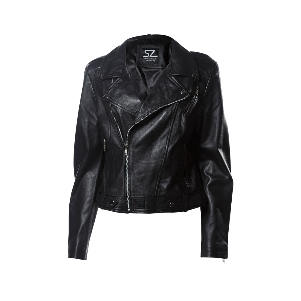 Women's Genuine Leather Biker Jacket