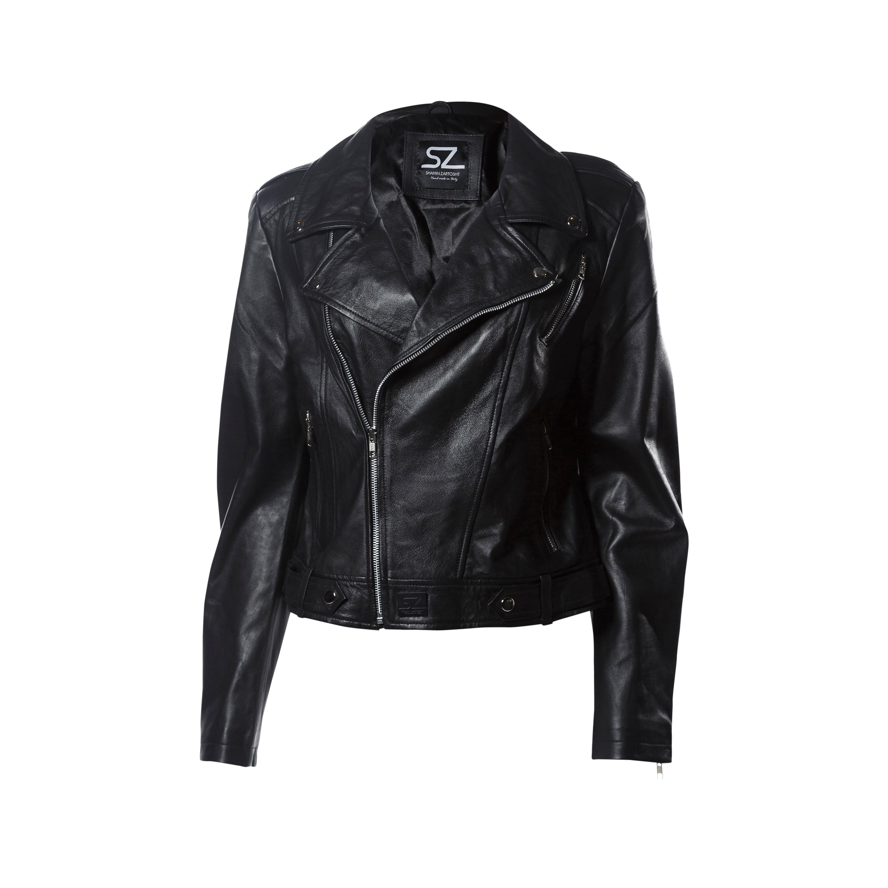 Women's Genuine Leather Biker Jacket