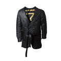 Men's Genuine Leather Checkered Jacket
