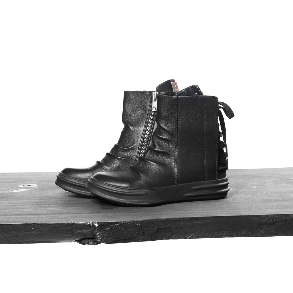 Men's Natural Leather Boots