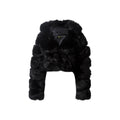 Cropped Faux Fur Jacket