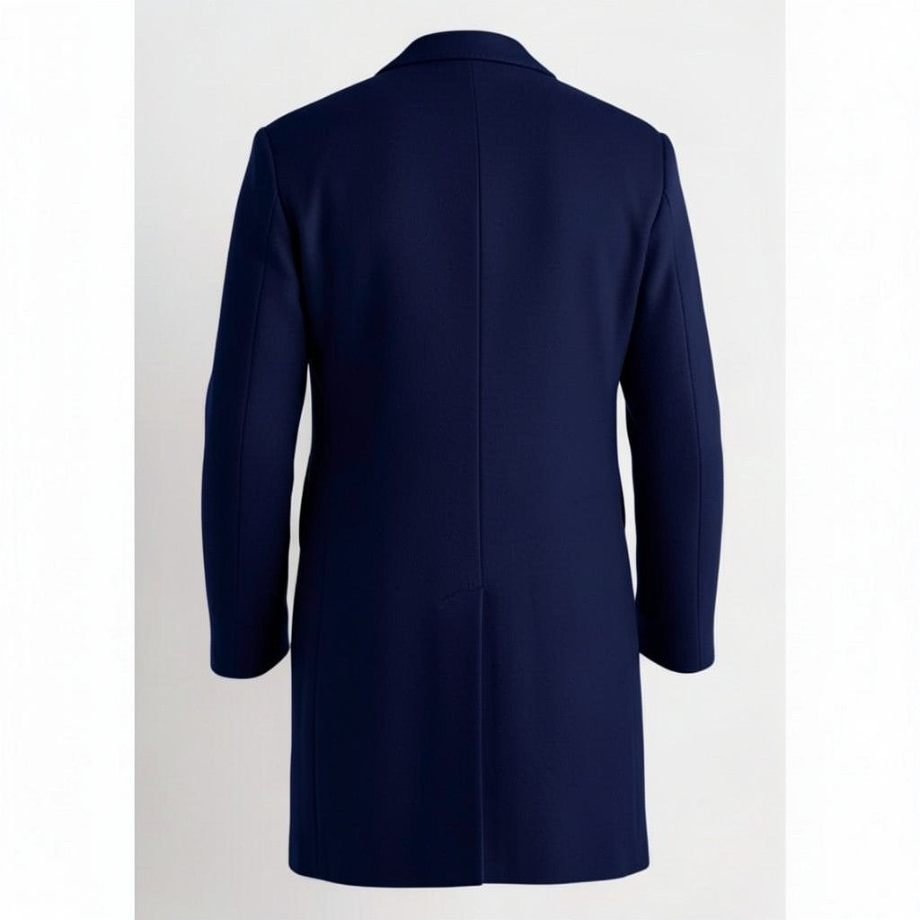 Zartosht Navy Mid-Size Cashmere Jacket