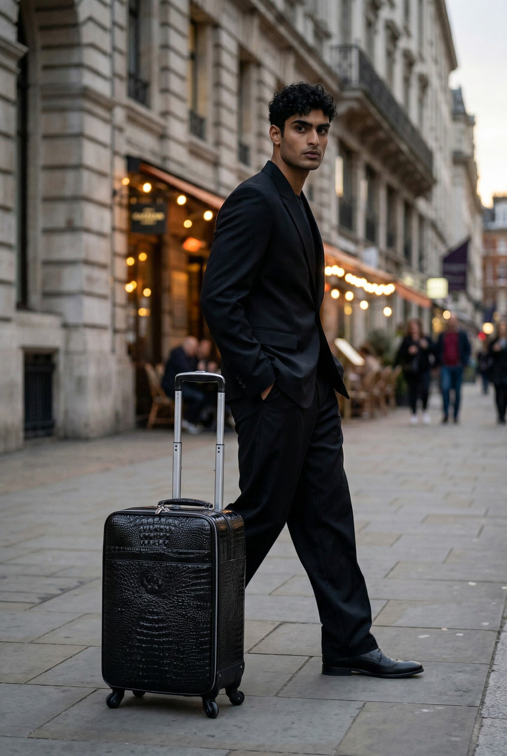 Zartosht Crocodile suitcase