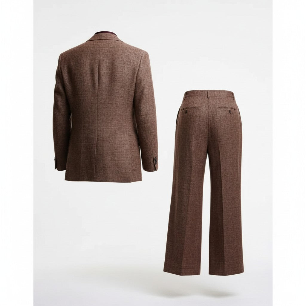 Zartosht Brown Blazer & Trouser