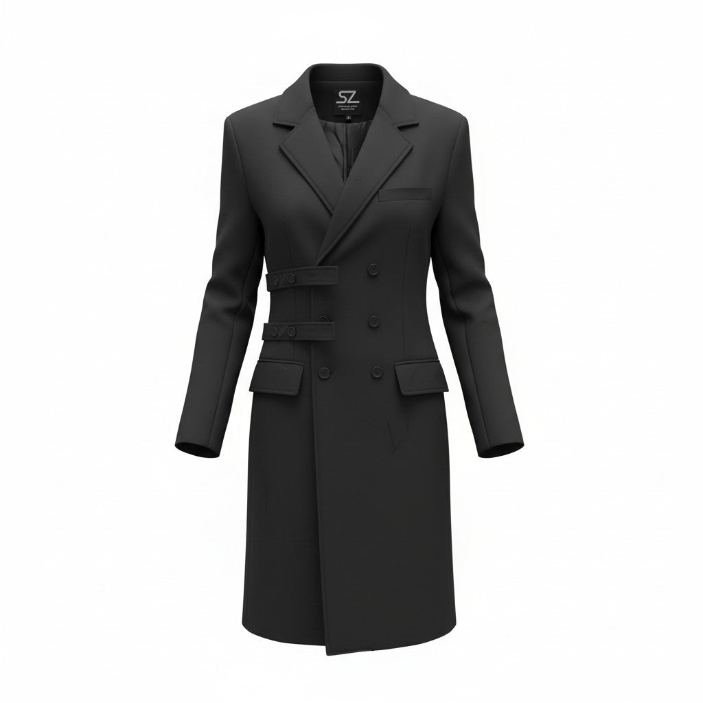 SZ Multi Button Overcoat