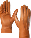 Zartosht Brown Genuine Leather Gloves